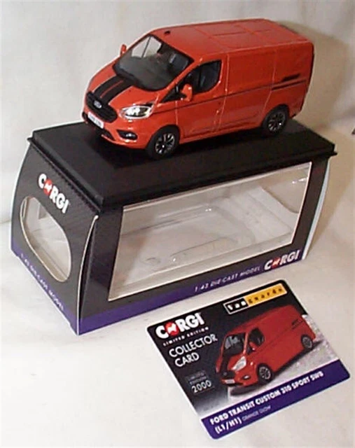 Lames De Pare-Chocs Arrière Latérales Ford Transit Custom ST-Line Mk1 Facelift Gloss Black