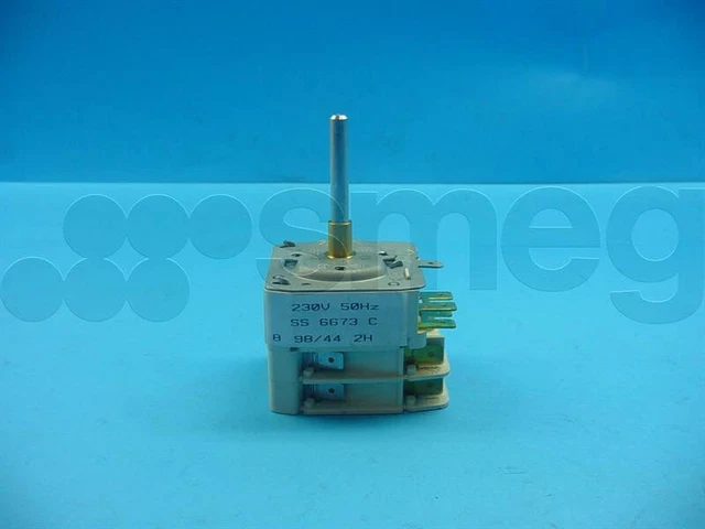 Timer 2 ore  per forno 818600040 ricambio originale Smeg