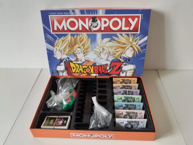 MONOPOLY DRAGON BALL Z jeu de société Hasbro Figurines collector Toei Animation