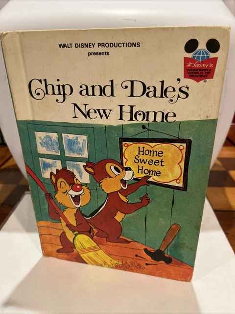 "Chip and Dale's New Home'' Walt Disney's Wonderful World of Reading c1979