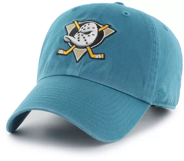 Anaheim Ducks 47 Brand Clean Up Dark Teal NHL Cap