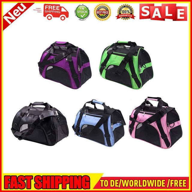 Borsa portacane portatile piccolo animale domestico pieghevole pieghevole outdoor borse da viaggio
