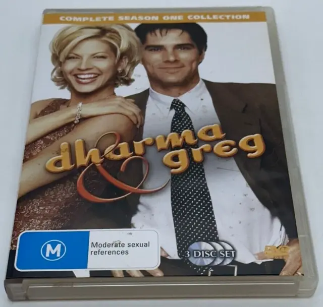 Dharma And Greg Complete Season One - DVD, 1998 - REGION 4 - R4