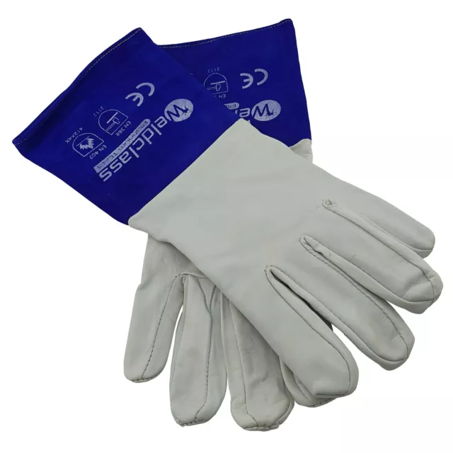 Weldclass Platinum Soft Skin Tig Welders Gloves - TIG - Plasma