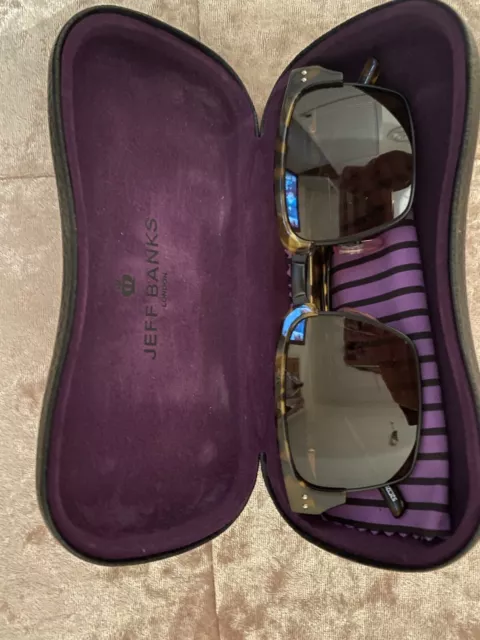 Jeff Banks Sunglasses and Case