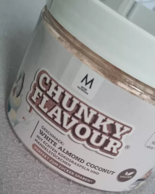 Chunky Flavour White Almond Coconut