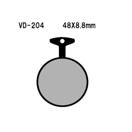 Vesrah Semi-Metallic Brake Pads [Front] Yamaha XS650 (1974-1976)