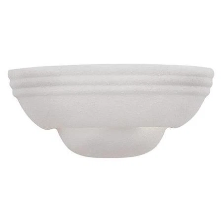 DESIGNERS FOUNTAIN 6030-WH White One Light Wall Sconce with Paintable Ceramic