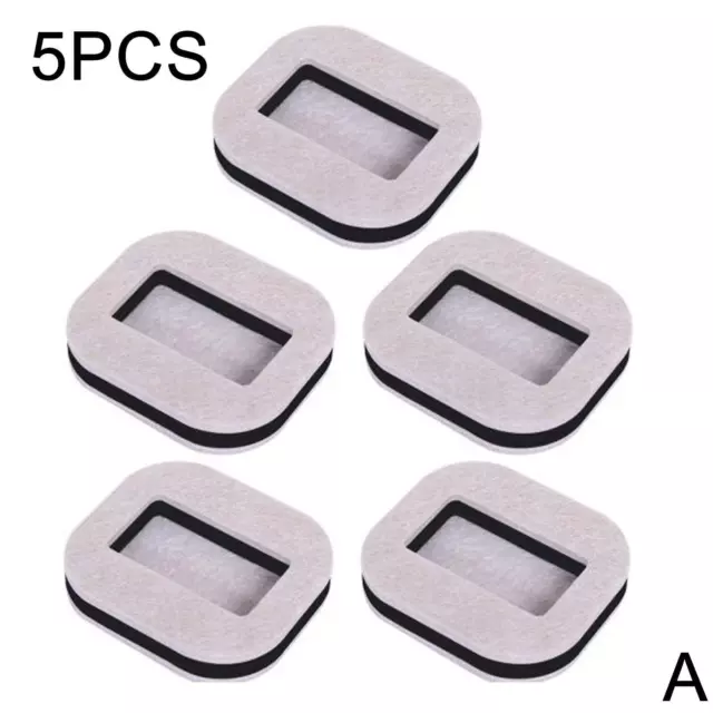 5pcs Office Chair Wheel Stopper Furniture Caster Cups Lot Hardwood T4 Floor J4W7 2