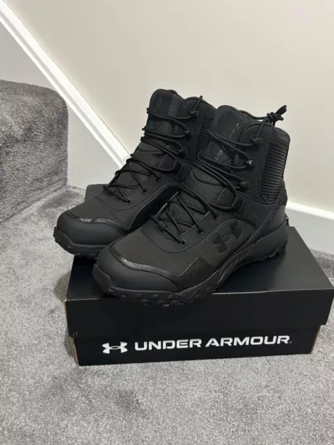 Under Armour Valsetz RTS 1.5 Black Tactical Boots UA 3021034-001 Men Size  8.5 