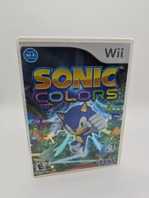 Sonic Colors ( Nintendo Wii Video Game ) No Manual