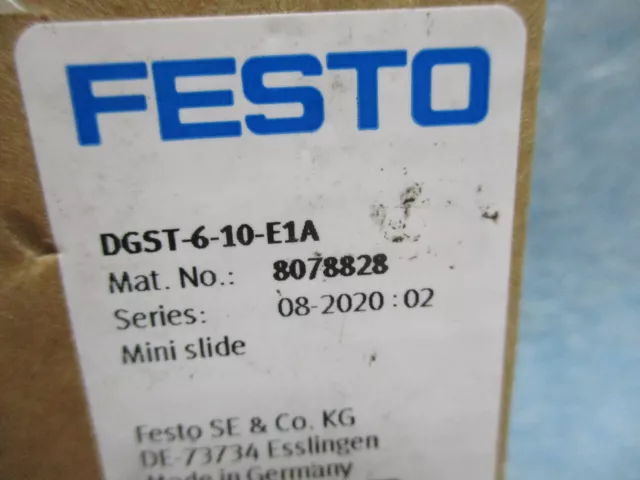 Festo Mini slitta DGST-6-10-E1A 8078828 2