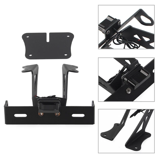 1 Set Fender Eliminator Tail Tidy License Plate Holder For Yamaha R3 R25 2019-21