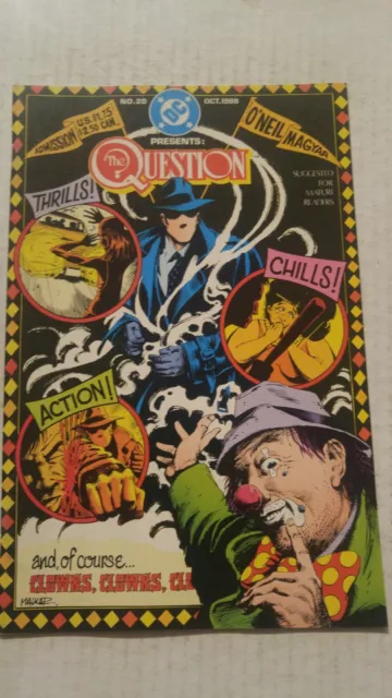 The Question #20 October 1988 DC Comics O'Neil Cowan Magyar