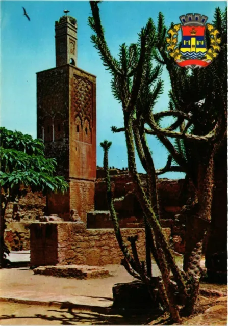 CPM AK Rabat- Le Chellah et Armoiries de la ville MAROC (880674)