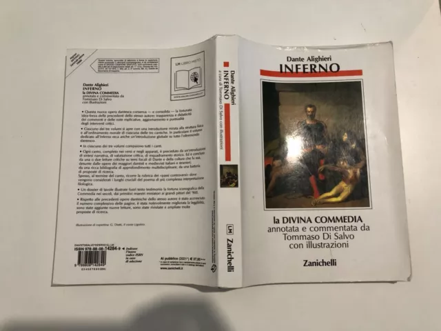 Dante Alighieri - Inferno, La Divina Commedia - Zanichelli