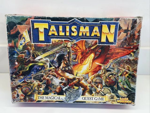 Talisman 3rd Edition Complete 1994 Games Workshop Board Game Warhammer Fantasy