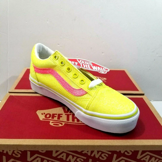 Vans Old Skool Kid's Skate Shoes Canvas Waffle Sole 100% Size 1-12 Original