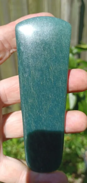 Blue Green  jade Replica adze Guatemala Jadeite