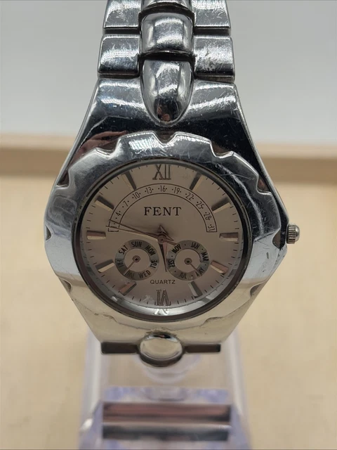 Montre Bracelet Vintage Yaqin HF 301 - Boîtier Acier, Cadran Nacre, Quartz, Années 2000