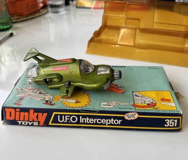 Dinky 351 UFO Interceptor - Boîte D'origine - Comme Neuf - Collection