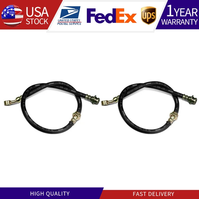 Centric Parts For Chevrolet Camaro 2X Front Brake Line Hose Hydraulic