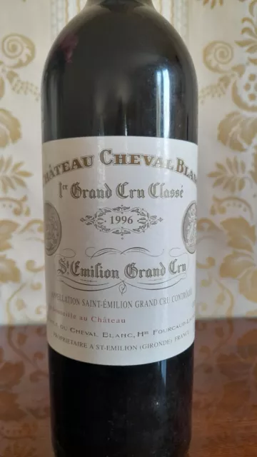 CHATEAU CHEVAL BLANC 1996 - Grand Cru Classé A - St Emilion - Très Bon Etat 2