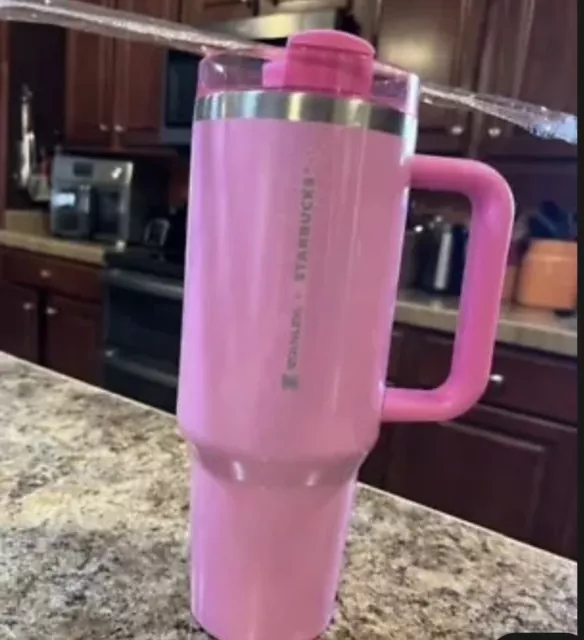 STANLEY X STARBUCKS Winter Pink 40oz Tumbler 2024 Target New All 3 Cup