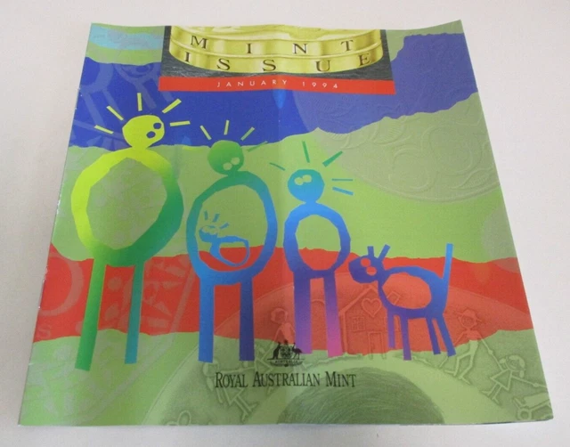 1994 - Royal Australian Mint - Mint Issue Catalogue - January - Coins - 12 Pages