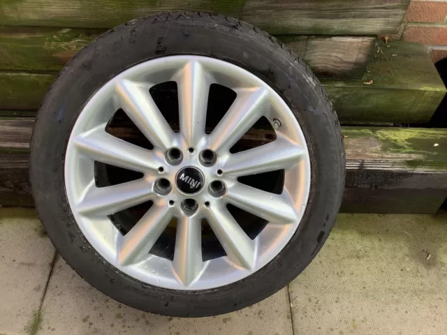 BMW Mini Cooper Clubman 17 Inch Alloy wheel with Bridgestone Tyre 225 x 45 x 17