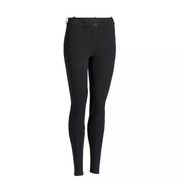 Fashion Men Women Black Horse Riding Breeches Jodphurs Leggings Pants