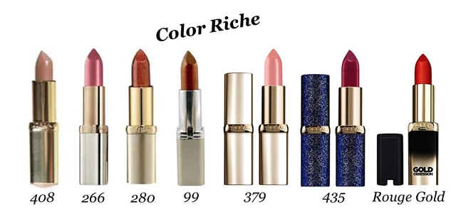 Rouge à Lèvres L'Oréal Color Riche Collection Exclusive - Finition Mat, Longue Tenue, Choix Couleur