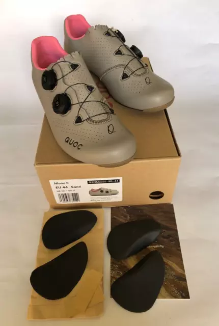 QUOC Mono II Road Cycling Shoes Colour Sand Size EU 44/UK 10/US 11