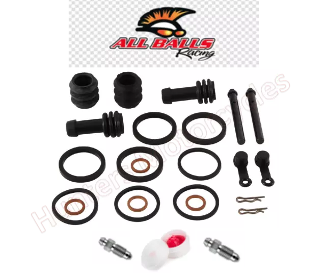 Front Brake Caliper Seal Rebuild Kit x 2 for Kawasaki KLE650 Versys 2009 to 2014