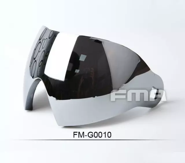 FMA Goggle Full Face Mask PC Lens With One Layer Antifog For F0022 to 0025 Gear