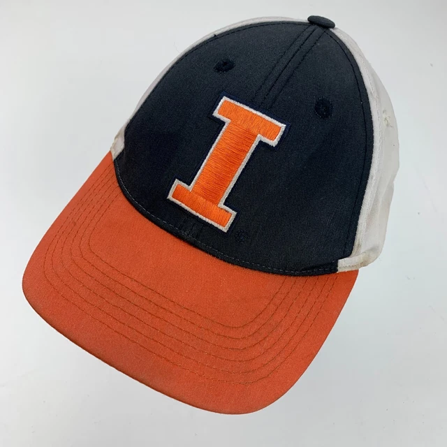 Combattimento Illini Illinois Sfera Berretto Cappello Regolabile di Baseball