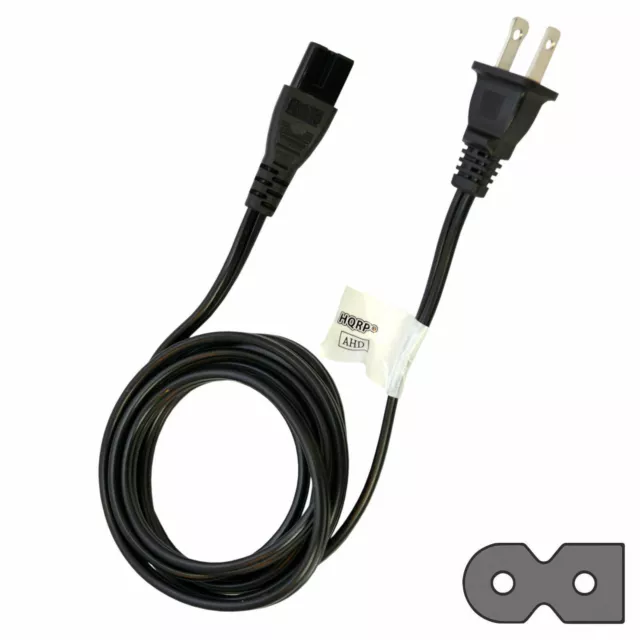 HQRP AC Power Cord for Brother XA2815051 XC6052021