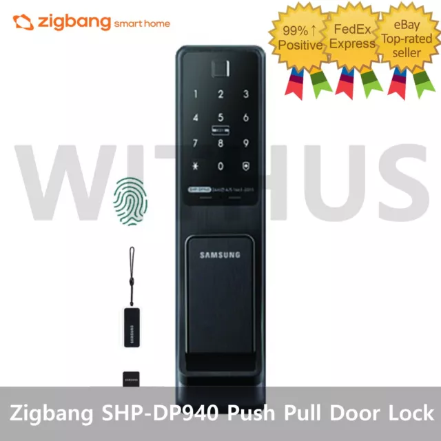 Zigbang  SHP-DP940 Push-Pull Digital Door Lock 3 Way - Tracking