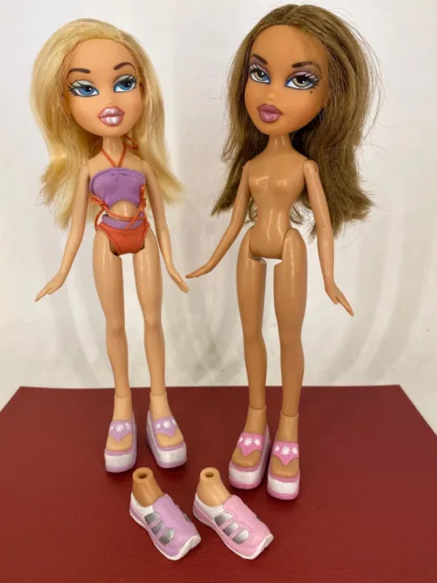 MGA 2002 ❤ BRATZ ❤ Beach Party - Yasmin & Cloe Doll Lot $45.00