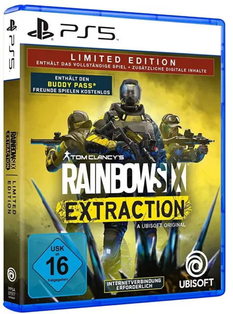 PS5 Spiel Tom Clancy's Rainbow Six Extraction Limited Edition Playstation 5 Disk