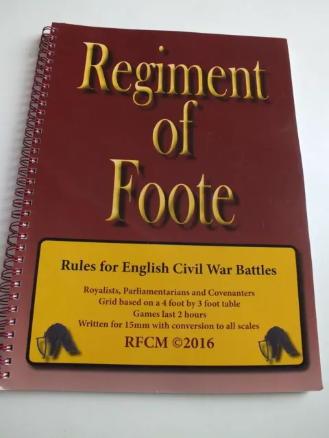 Regiment of Foote; Rules for English Civil War Battles (RFCM) *2016 3rd edition*