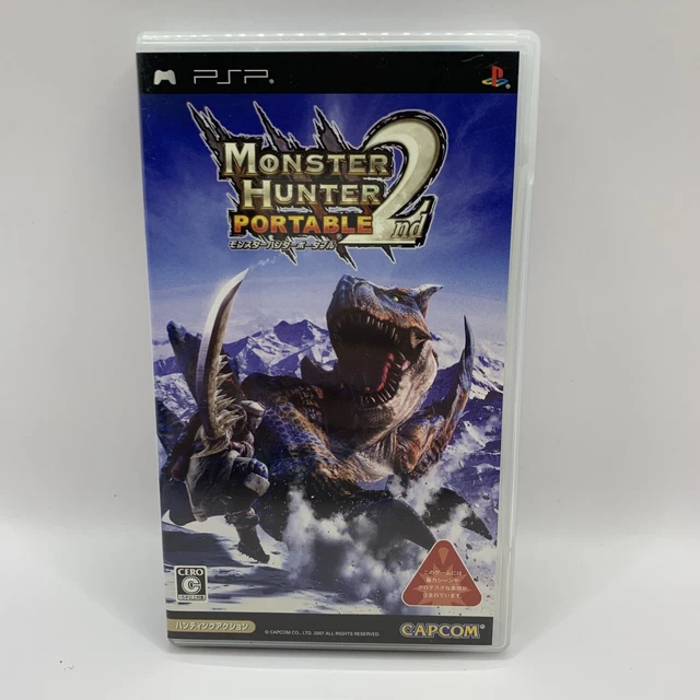 Monster Hunter Portable 2nd Sony PSP Game NTSC-J Japan Import Free Postage