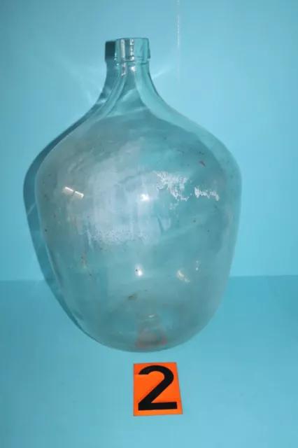 ALTER GLASBALLON WEINBALLON TRANSPARENT  ca15  LITER NR  2