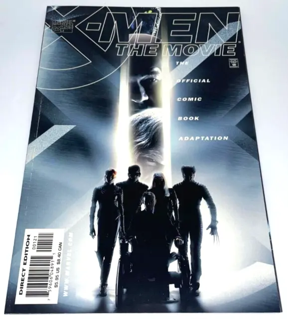 Marvel Comics X-MEN Movie Adaptation One-Shot 2000 Series Graphic Novel Mutants