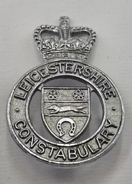 Obsolete Leicestershire Constabulary police Cap Badge