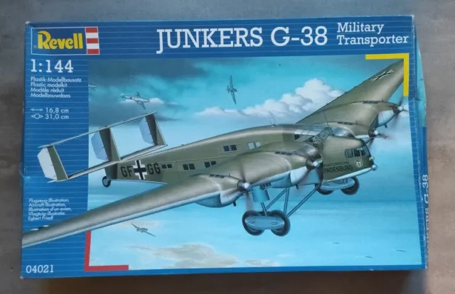 Junkers G-38 Military Transporter   1:144  Revell 04021