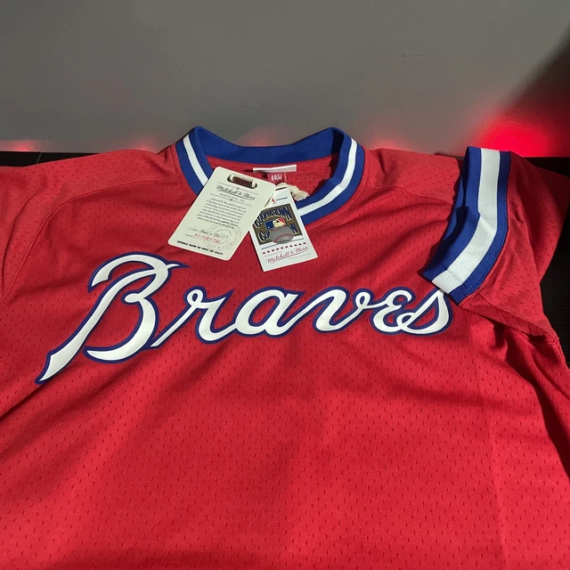 Dale Murphy Atlanta Braves Mitchell & Ness Cooperstown Jersey Men's L $100 NWT