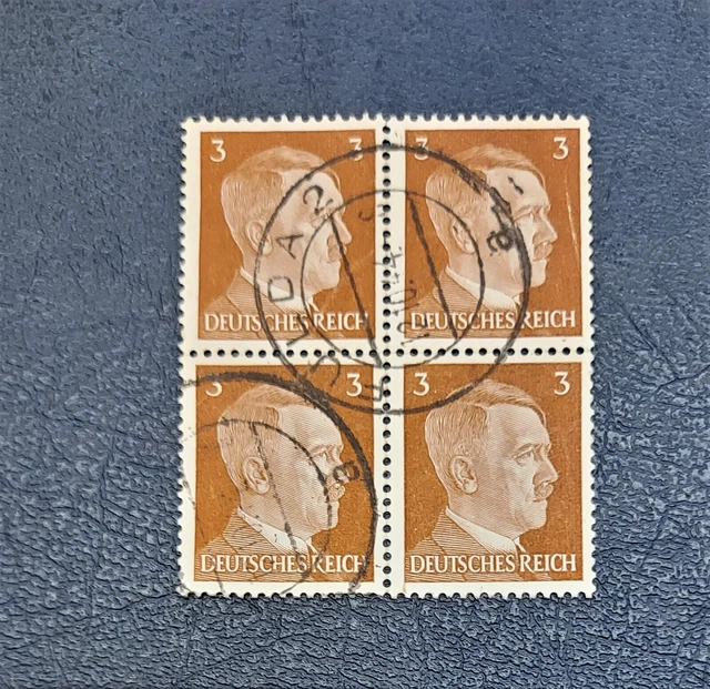 BRIEFMARKE DEUTSCHES REICH 12 Pfennig Adolf Hitler gestempelt EUR 1,00 PicClick DE