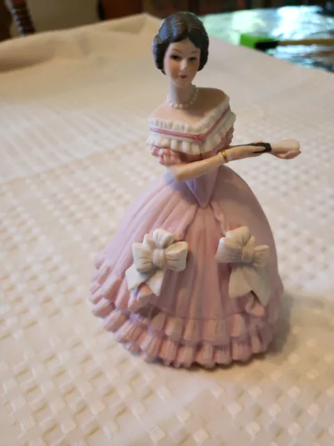 Lenox Porcelain The Great Fashions Of History Victorian Period 5 1/2" H Caroline