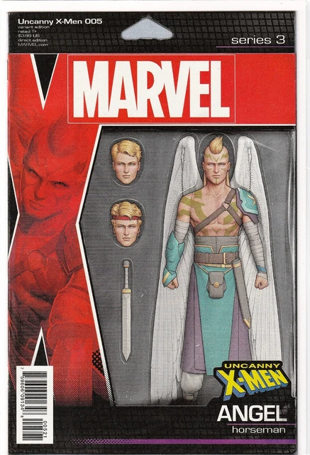 Uncanny X-Men #5 (2019) Christopher Action Figure Variant Cover ~ Unread Nm